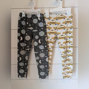 2 Winter Water Factory Leggings, Size 6